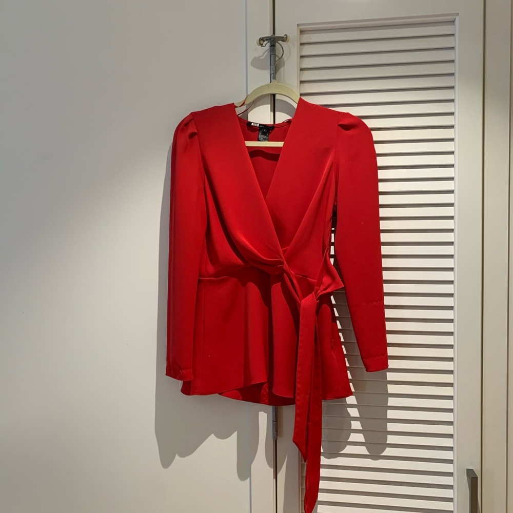 Jay Godfrey - Red top size 2